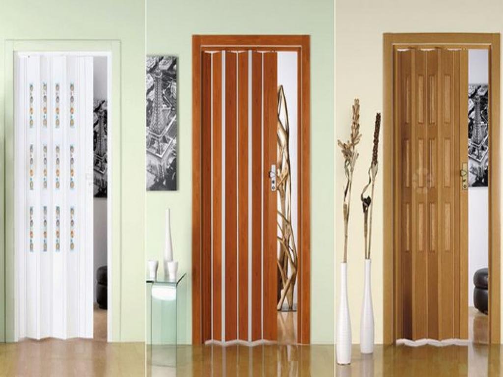 PVC folding door