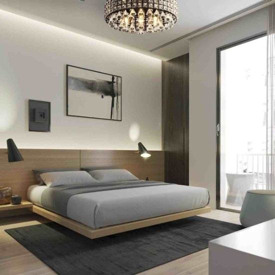 Modern design custom bed
