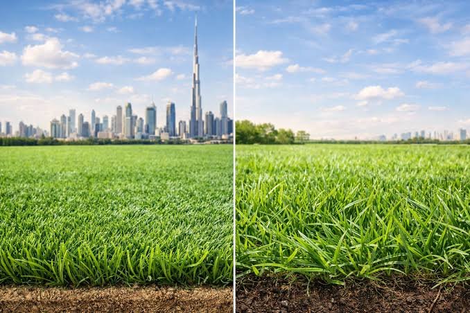 Artificial Grass vs Real Grass Cost in Dubai