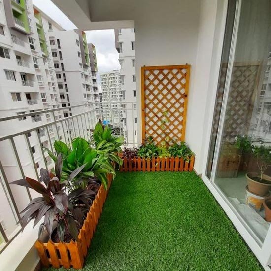 Balcony Artificial Grass | Low Maintenance & Realistic Grass