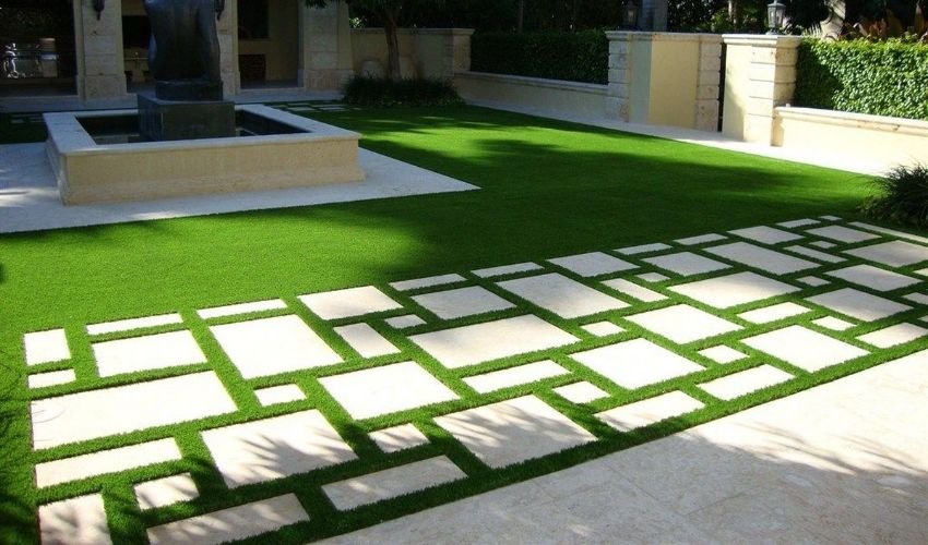 Benefits of Artificial Grass and Pavers