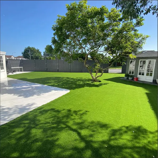 Lush green carpet for outdoor