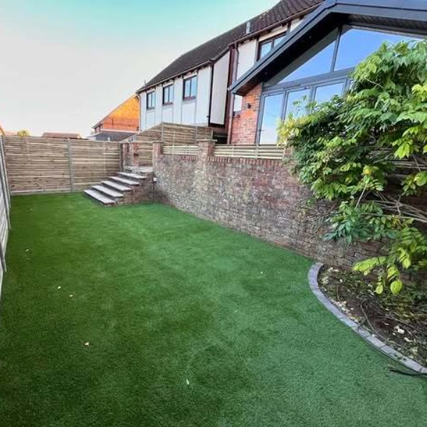 Artificial Grass Installed in Palm Jumeirah Home