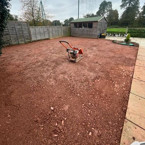 Home Garden Before installation of Artificial Grass