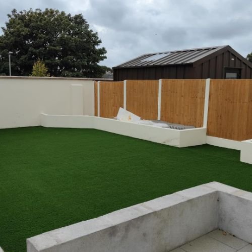 Home Lawn After Artificial Grass installation