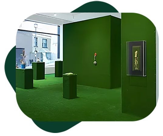 event Turf in exhibition