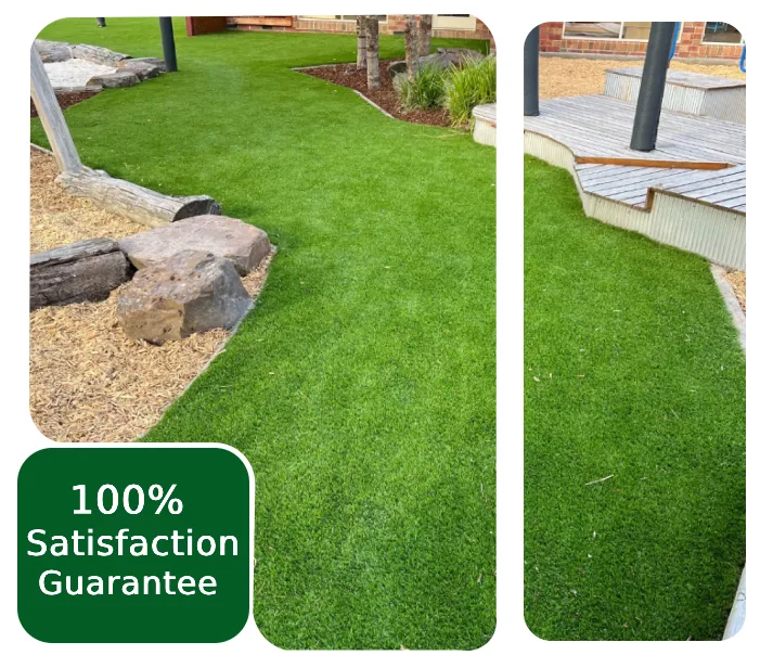 Artificial Grass installed in garden
