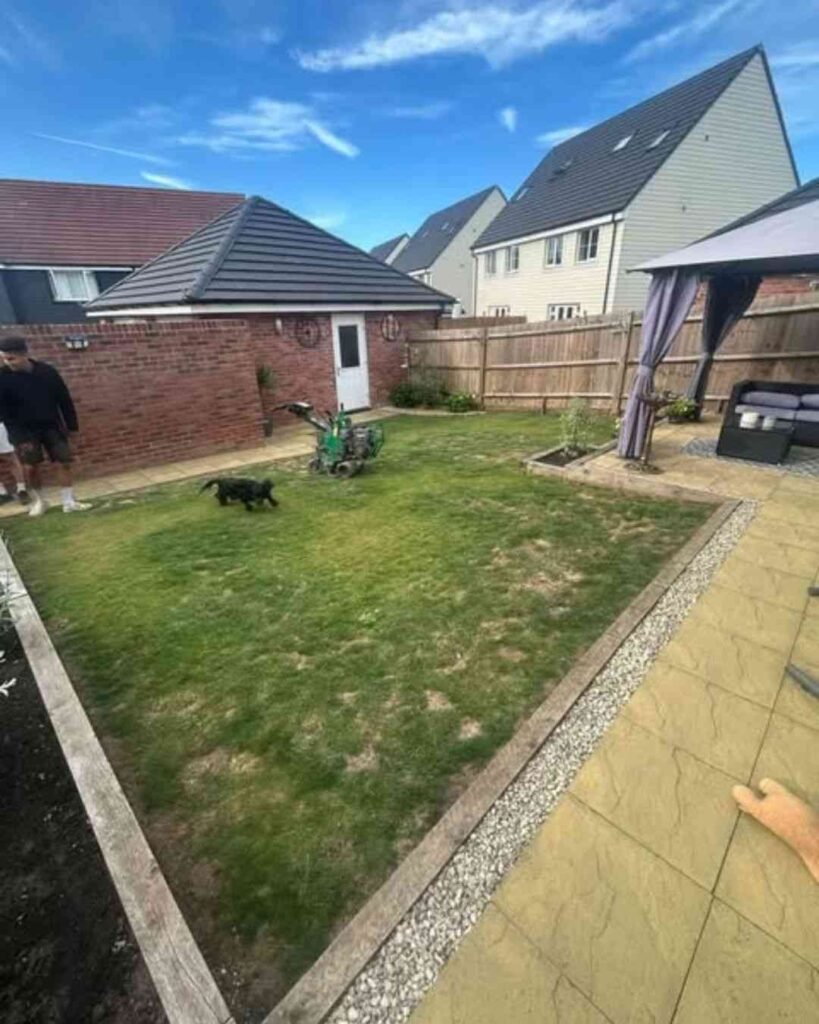 Lawn artificial grass Project in Al qusais
