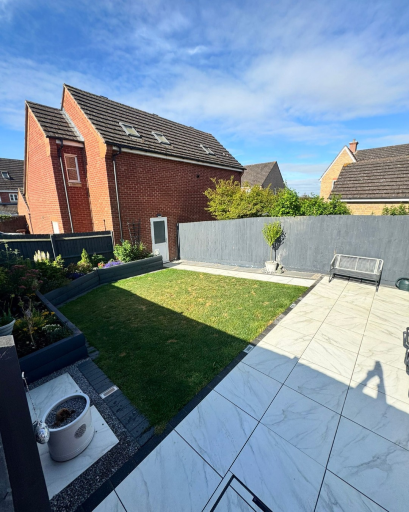 Lawn Before installing Artificial grass