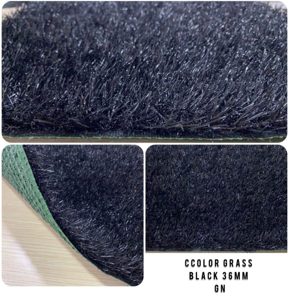36mm black color artificial grass