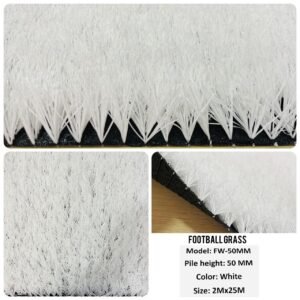 FW 50mm artificial grass white