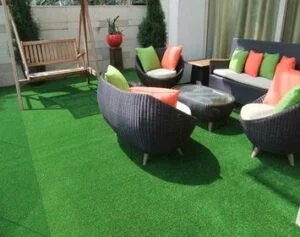 exhibition artificial grass and display turf in Dubai