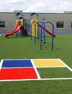 school artificial grass playground and sports field Dubai