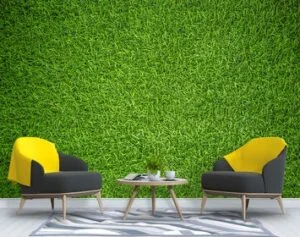 wall grass and artificial greenery in Dubai