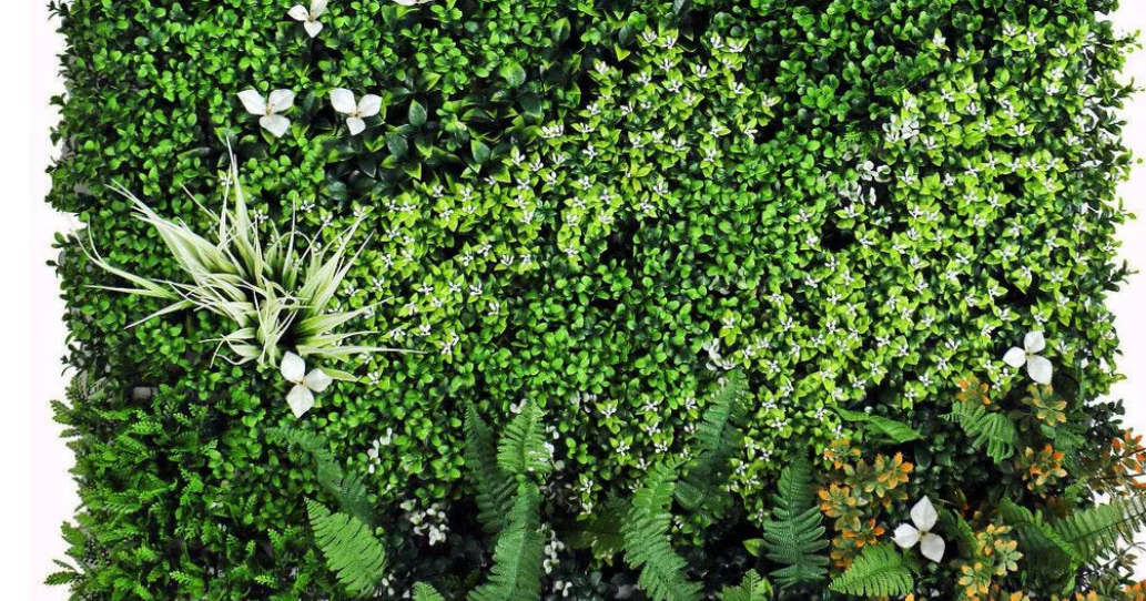 Premium Artificial Green Living Wall Panel - Meadow