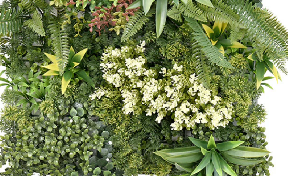 Premium Artificial Plants Green Wall Panel - Aurora B