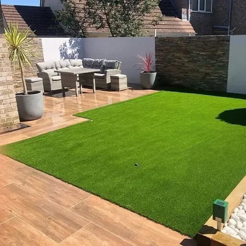 Artificial Grass On Decking Holding Water