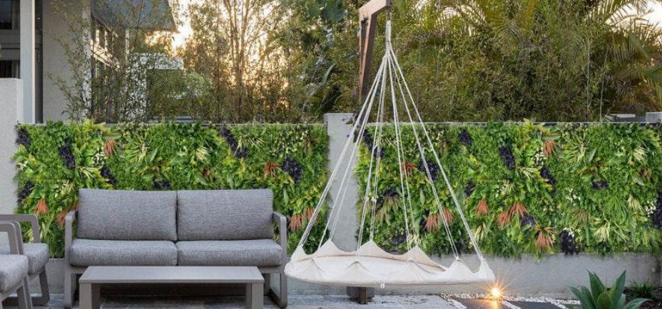 Combo of 3 Charm Premium Artificial Plants Green Wall Panels