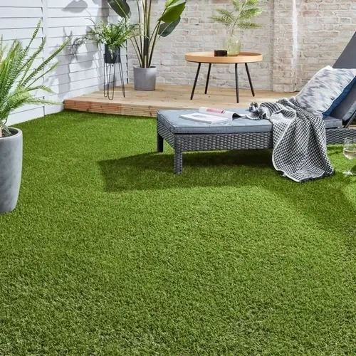 Install Synthetic Lawn Turf Grass Carpet