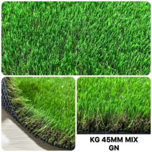 kg 45mm mix gn artificial grass