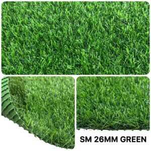 SM 26mm green artificial grass