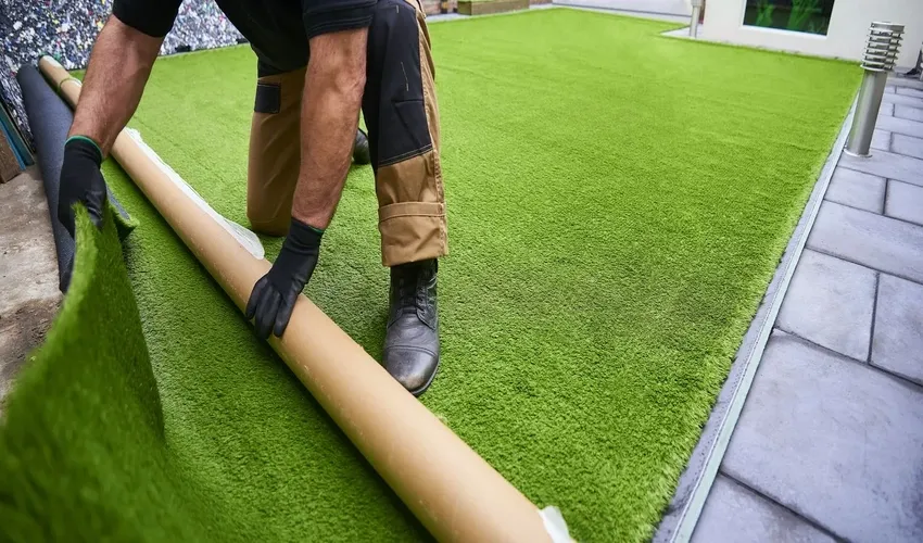 Artificial Grass Adding sub-base layer