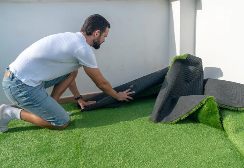 How to Install Artificial Grass for Pets in Dubai